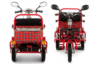 Электротрицикл Adjutant PRO 20Ah Li-Ion красный