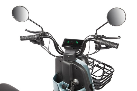 Электротрицикл Rutrike Бумеранг, серый