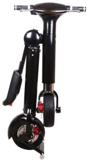Электроскутер складной Citybike ET Scooter, черный