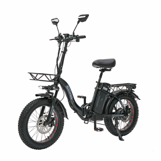 Электровелосипед Minako F11 Pro 20ah, черный