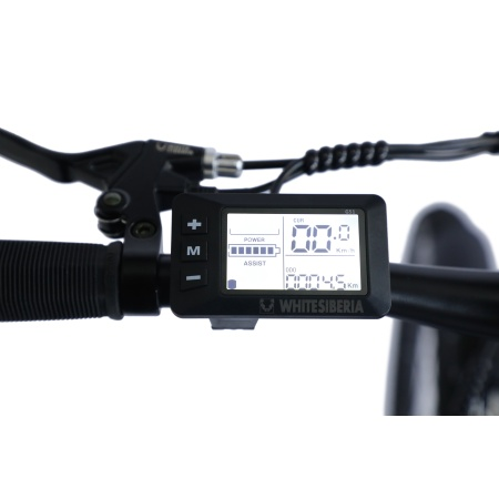 Электровелосипед WHITE SIBERIA CAMRY LIGHT 500W (матовый серебристый)