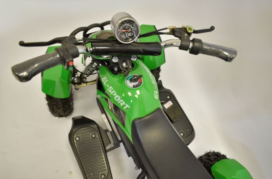 Электроквадроцикл El-Sport Junior ATV 500W 36V/12Ah, зеленый