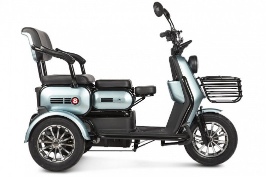 Электротрицикл Rutrike Патрон, черный